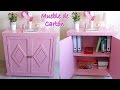 Tutorial mueble de cartón vintage - Mery