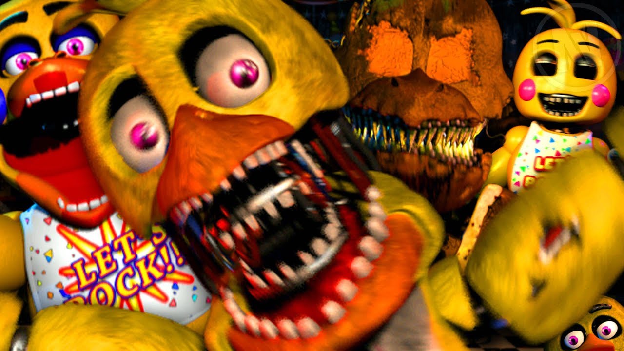 FNAF 2 lines voice, withered chica