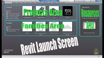 Revit Tutorials  - Revit Launch Screen (Revit L002)