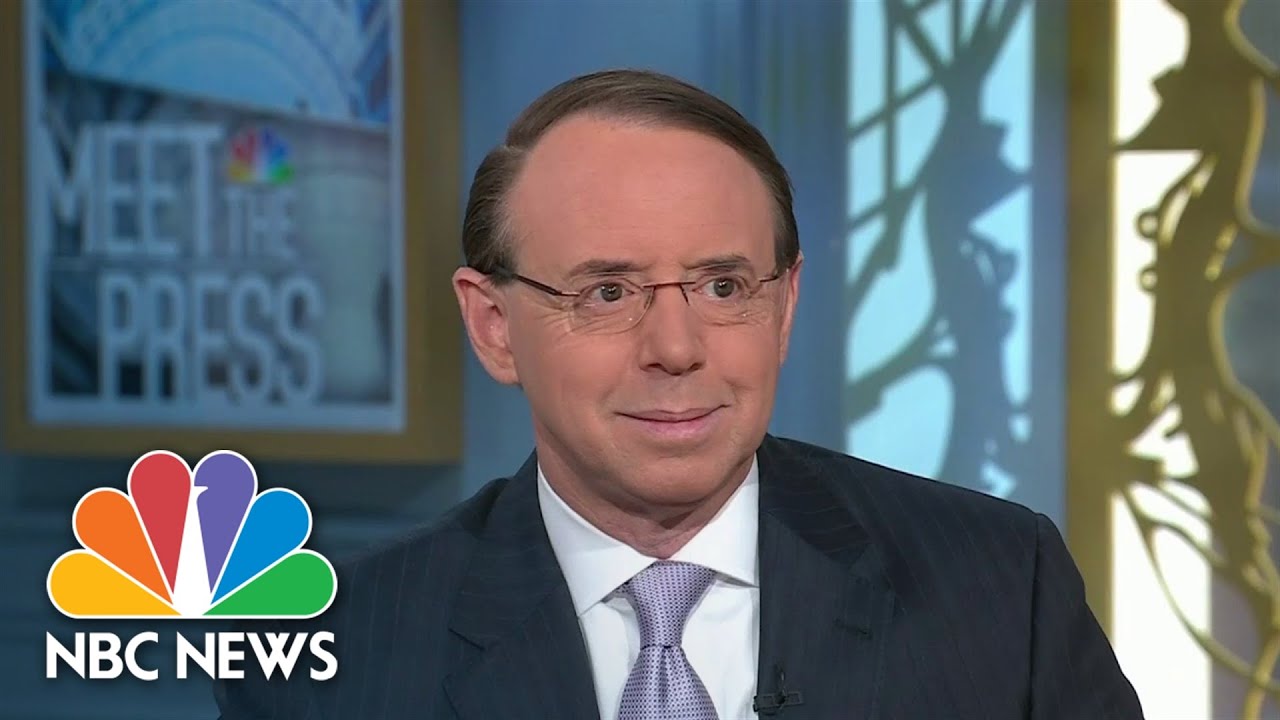 Full Rosenstein: Trump, Biden special counsels are ‘not going to be influenced by political pressure