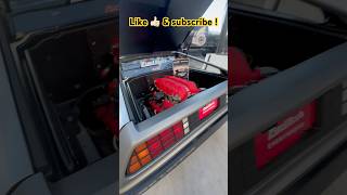 This V8-Swapped Dmc Delorean Has The Heart Of A Ferrari