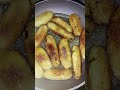 When Life Gives You Banana, Fried and Sugar them🫰#banana #bananaque #food #cooking #recipe