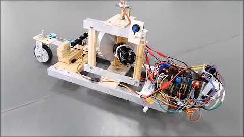 Self Balancing Gyroscope Two Wheeler (Part 10) Right And Left Turns