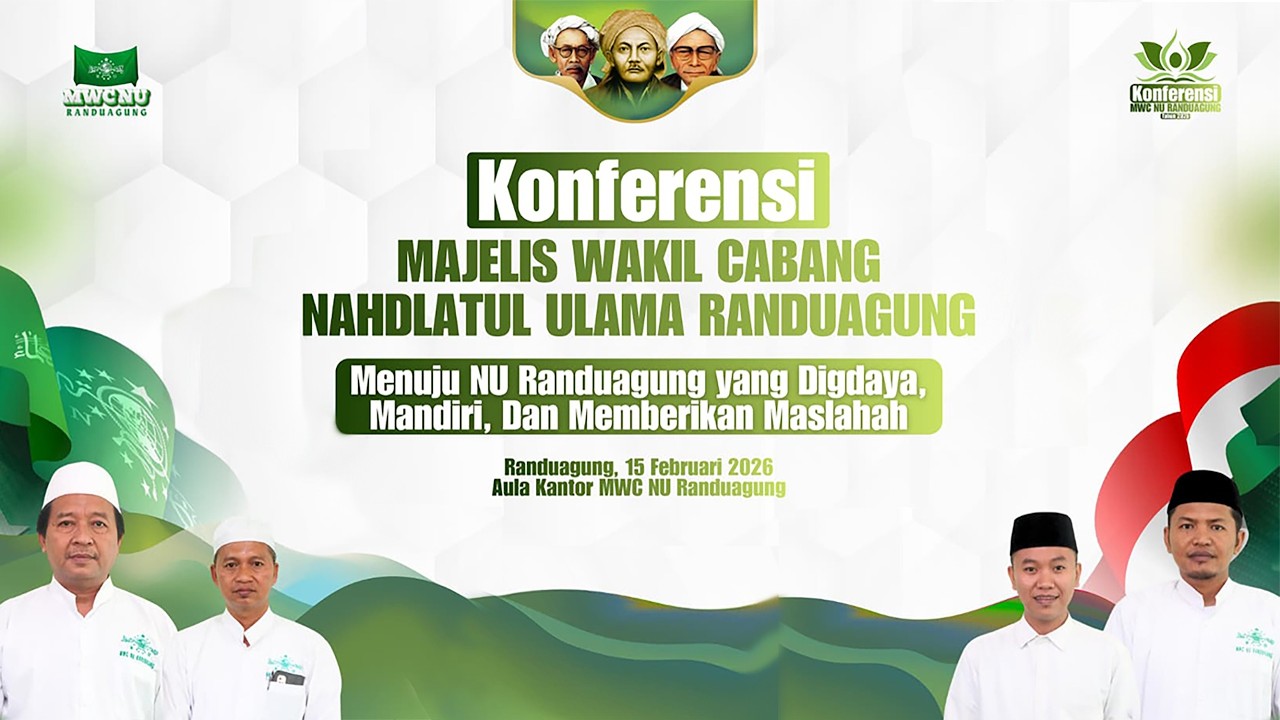 🔴(LIVE) KONFERENSI  MAJELIS WAKIL CABANG NAHDLATUL ULAMA KECAMATAN RANDUAGUNG