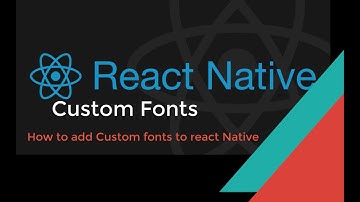 How to use Custom Font into React Native Expo