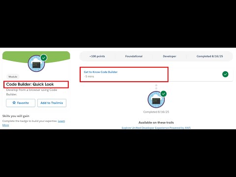 Code Builder: Quick Look | Salesforce Trailhead