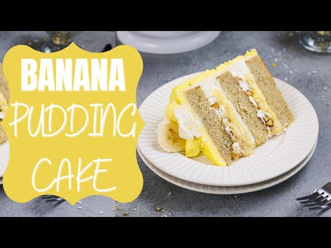 Banana Pudding Layer Cake | CHELSWEETS