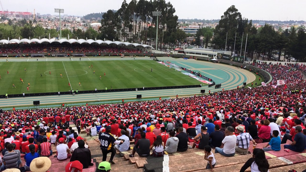 Toluca vs Tigres estadio UAEMex A. "chivo" Córdoba, panoramica