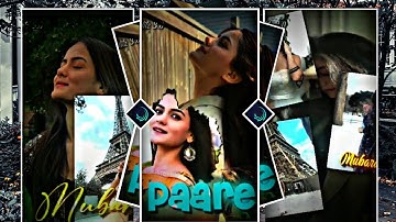 Ishq Mubarak ❤️‍🩹🤤 | Ae Inspired | Preset For Alight Motion