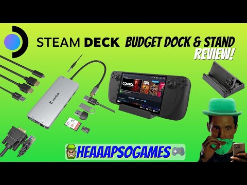 Steam Deck WAVLINK 12 in 1 Docking Station Review & Setup