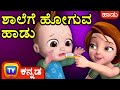     no no yes yes go to school  chuchu tv kannada rhymes for kids