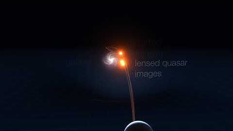 Gravitational lensing of distant quasar