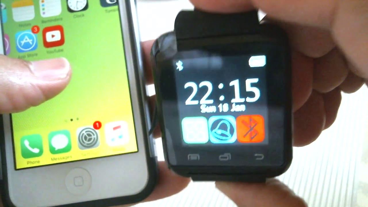 How to Pair U8 SmartWatch to Iphone 5 