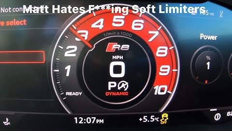 Matt Hates Audi Because Of The F***king Soft Limiters