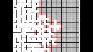 Python + Pygame - Maze generation