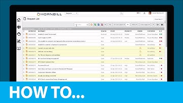 Request List Filters - How To Video, Hornbill