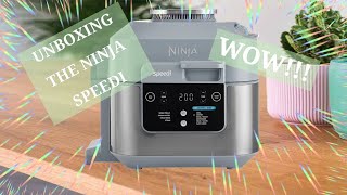 ALL NEW NINJA SPEEDI RAPID COOKER AND AIR FRYER! Unboxing and First Look! 