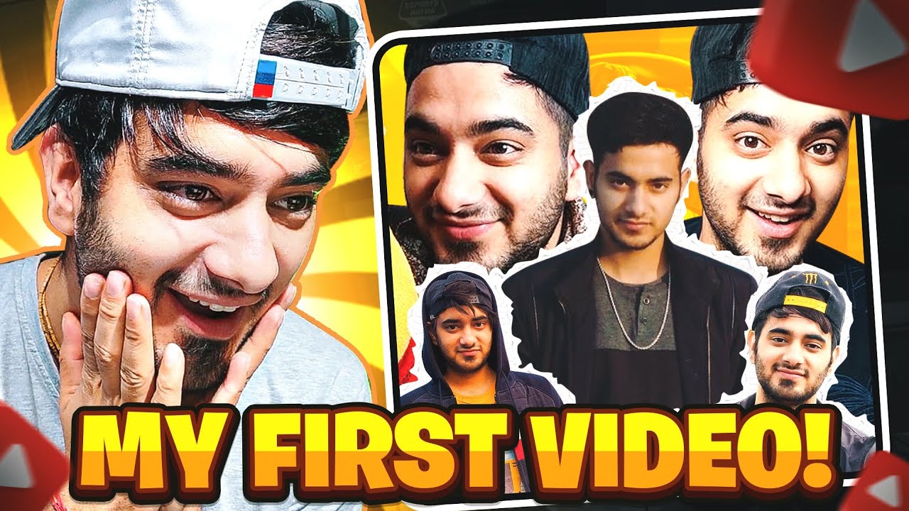 REACTING TO MY 1ST YOUTUBE VIDEO 😍