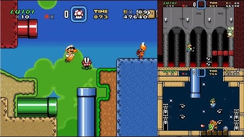 SMW Standard Normal romhack The Lost Land 2 - The 4 Switches