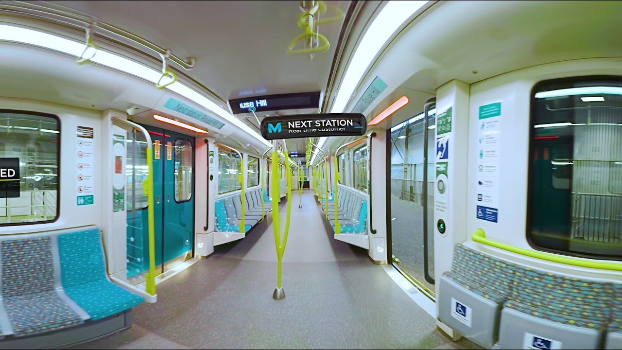 Metro Train Inside