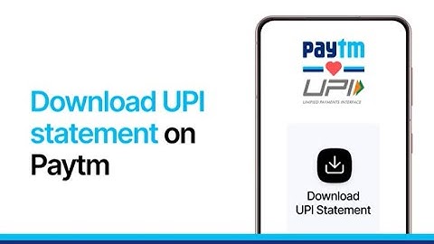 How to Download Your UPI Statement Easily on Paytm | Step-by-Step Guide | By Paytm | #PaytmKaro