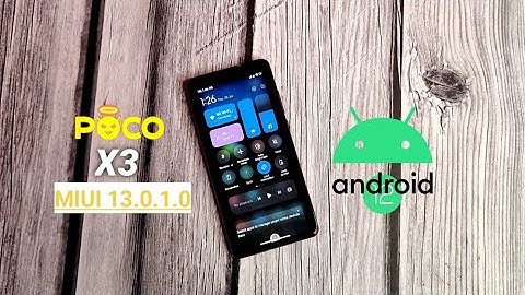 Poco X3: MIUI 13.0.1.0 Update based on Android 12