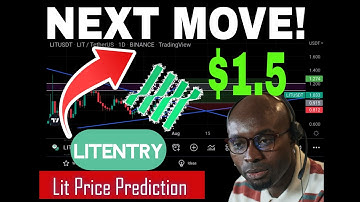 LIT BULLISH BREAKOUT! $1.5 Next? | LITENTRY (LIT) Coin + Crypto Price prediction  & analysis today!