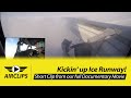 B737-200 Reverse Thrust on Frozen Ice Lake Landing: Nolinor into Goose Bay!! [AIRCLIPS]