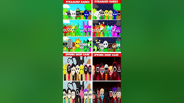 PYRAMIXED BABIES VS SQUID GAME! #sprunki #incredibox #incrediboxmix
