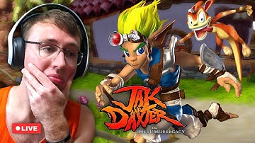 🔴LIVE - My FIRST Time Playing a Jak & Daxter Game - Jak & Daxter: The Precursor Legacy Part 1