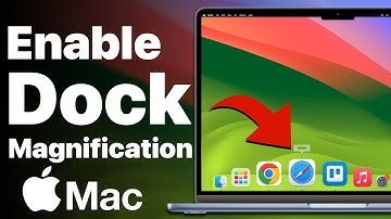 How to Enable Dock Magnification on Mac? Add Special Effect to Dock on your Mac ✅ Latest ✅