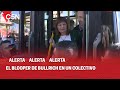 El inslito blooper de patricia bullrich en un colectivo