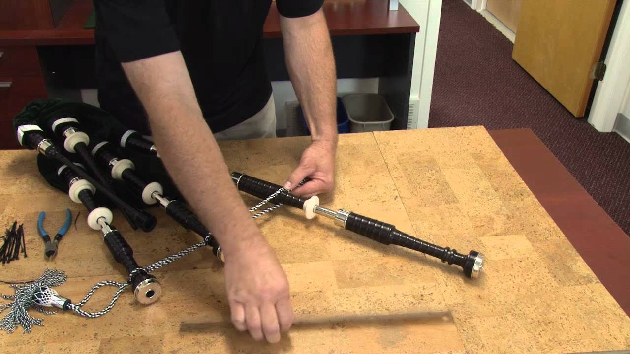 How To Tie Bagpipe Cords