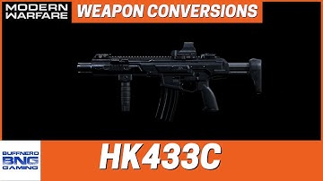 HK433C Weapon Conversion - Call Of Duty Modern Warfare