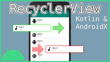 Insert & Remove Items - Simple RecyclerView in Kotlin (2020 with AndroidX) Part 3