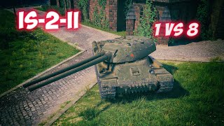 ИС-2-II - 8 Фрагов 6.6К Урона - 1 vs 8! - World Of Tanks
