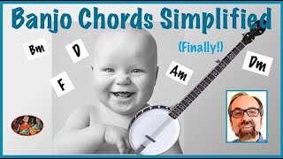 Video thumbnail of "Banjo Chords Simplified"