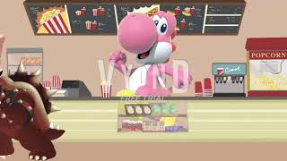 Dark Agate Bowser Acts Up At The Moviesgrounded