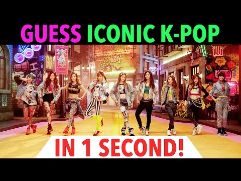GUESS ICONIC K-POP IN 1 SECOND - CHALLENGE #2