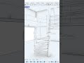 #Escalera de caracol. Modelo en #rhinoceros con el comando array. #arktostgo #rhino3d #rhino #stairs