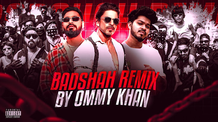 EMIWAY BANTAI - BADSHAH (REMIX) - OMMY KHAN | (PROD BY TONY JAMES) | LYRICAL VIDEO 2025
