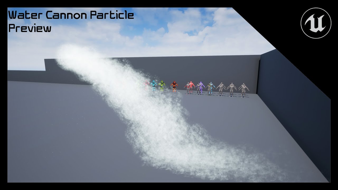UE 4 | Preview : Water Cascade Particle (Niagara) - YouTube