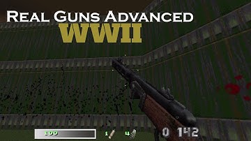 Real Guns Advanced WW2 Doom Mod All Weapons