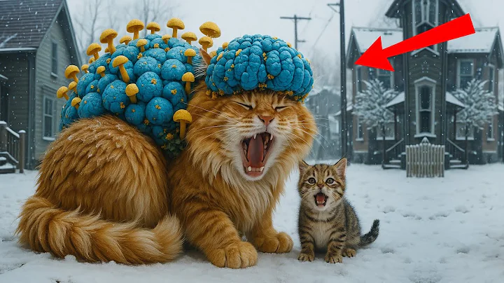 Video 8297011: maine coon cat, maine coon mother, little feline, animal rescue