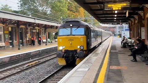 Class 57 depot passing Twyford (57603+57602)
