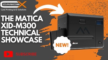 XID-M300 Technical SHOWCASE! | Matica XID-M300 Retransfer Printer Coming Soon!