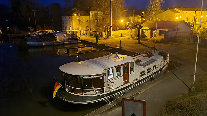 Teil 1/2 Schiffstransfer über Binnengewässer von Frankreich nach Geesthacht bei Hamburg