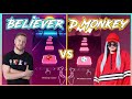 Tiles Hop - Imagine Dragons - Believer VS Tones And I - Dance Monkey. V Gamer