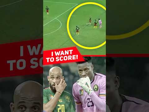 Andre Onana Wanted To Score A Goal From A Free Kick Manutd Football 