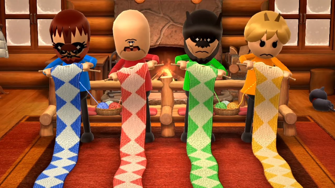 Wii Party U Minigames Dojo Domination - Carnage Vs Advanced Mode